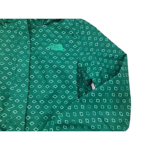The North Face Resolve Womens Size Small Green Waterproof Training Rain Jacket - Picture 4 of 6